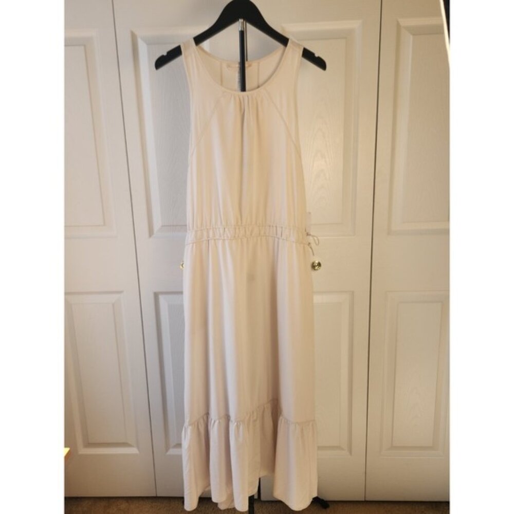 Zella Day Out Sleeveless Dress Grey Moonbeam Color  Size Large